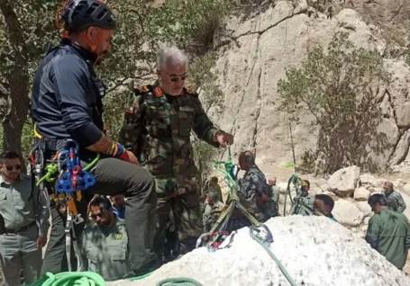 گچساران میزبان مانور نجات کوهستان محیط بانان؛تأکید بر حفظ جان نیروها