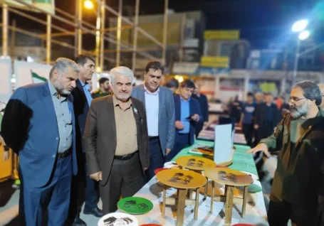 افتتاح نمایشگاه صنایع دستی در شهرستان گچساران