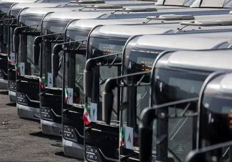 ۸۳ درصد اتوبوس های تهران نوسازی شدند + اینفوگرافیک