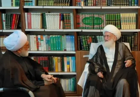 دیدار تولیت آستان قدس رضوی با آیت الله العظمی نوری همدانی