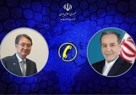 رایزنی تلفنی عراقچی با همتای کره جنوبی