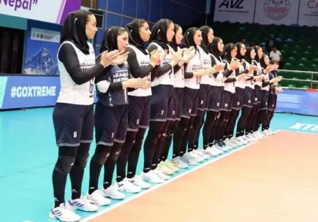 تیم ملی والیبال زنان ایران با پیروزی مقابل سریلانکا به دومین برد خود در قهرمانی آسیای مرکزی دست یافت