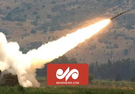 حمله موشکی و پهپادی حزب الله به مواضع ارتش اسرائیل در جنوب لبنان