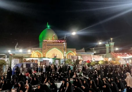 هشتمین نماز استغاثه در آستانه اشرفیه اقامه شد