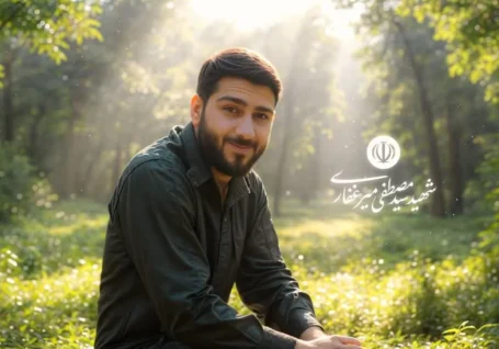 نامه ای به یاد پدر شهید؛ اهدای انگشتر به فرزند شهید سید مصطفی میرغفاری
