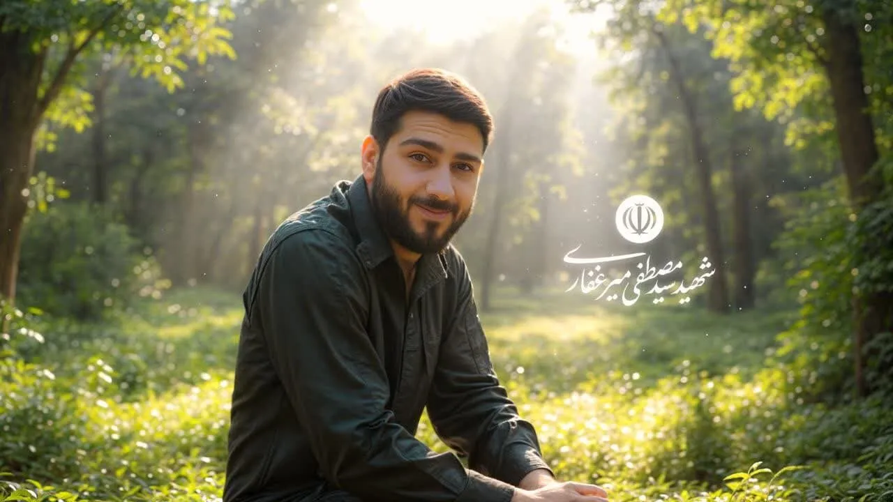 نامه ای به یاد پدر شهید؛ اهدای انگشتر به فرزند شهید سید مصطفی میرغفاری