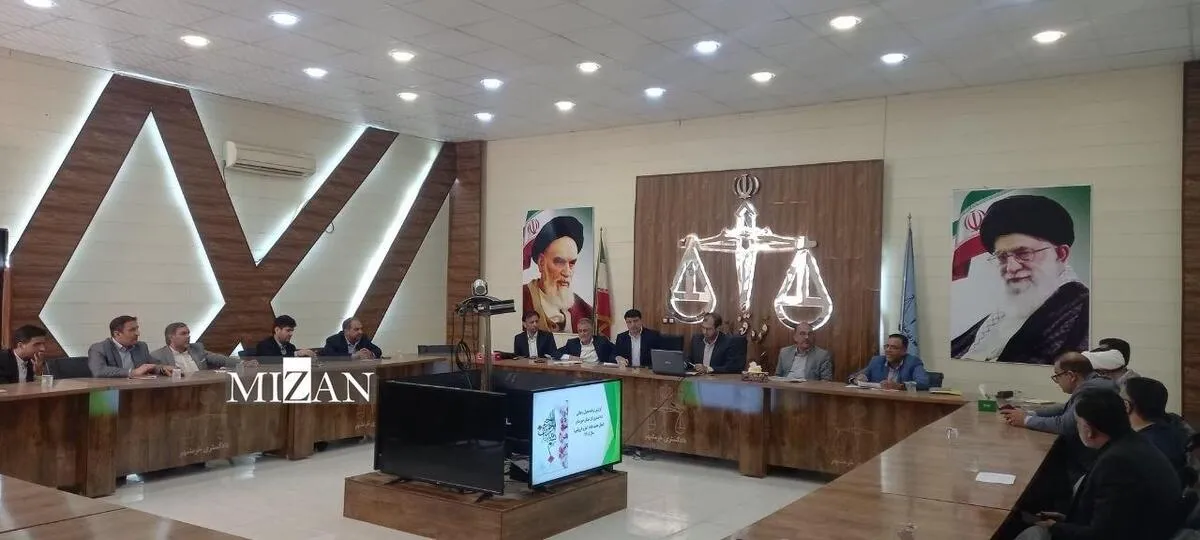 رئیس کل دادگستری خوزستان: ارزیابی عملکرد قضایی بر اساس رسیدگی به پرونده ها در زمان متعارف