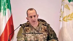 فرمانده ارتش لبنان عازم پاکستان شد